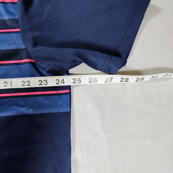 Callaway Men's Large Striped Opti-Dri Golf Short Sleeve Polo Shirt - Picture 4 of 9